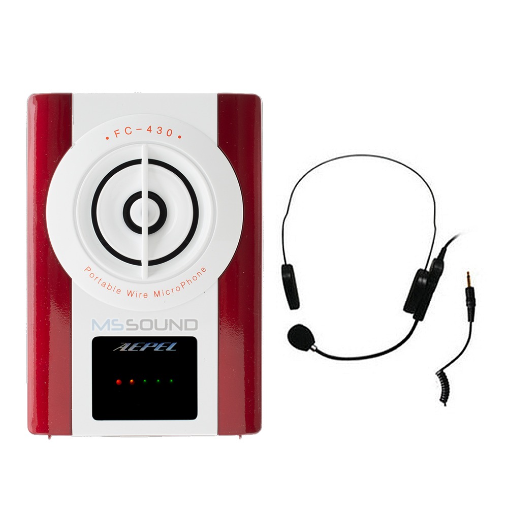 에펠폰 FC430 강의용마이크 수업용마이크 기가폰 소형 미니 교사용 마이크 휴대용확성기